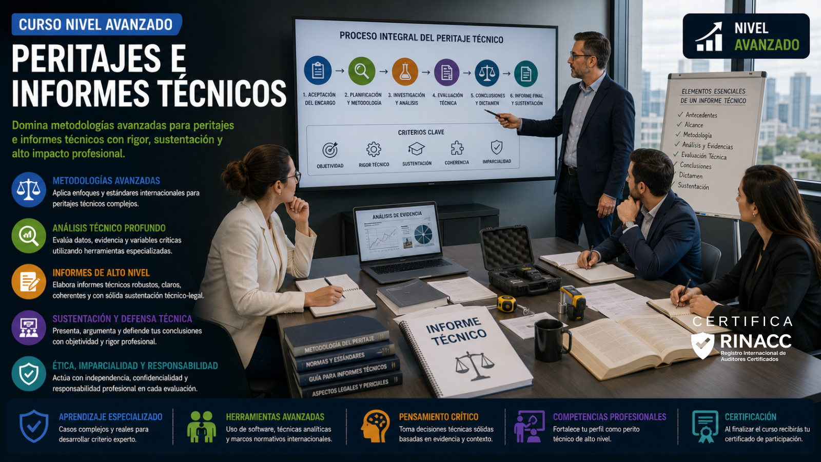 Peritajes e Informes - Nivel avanzado