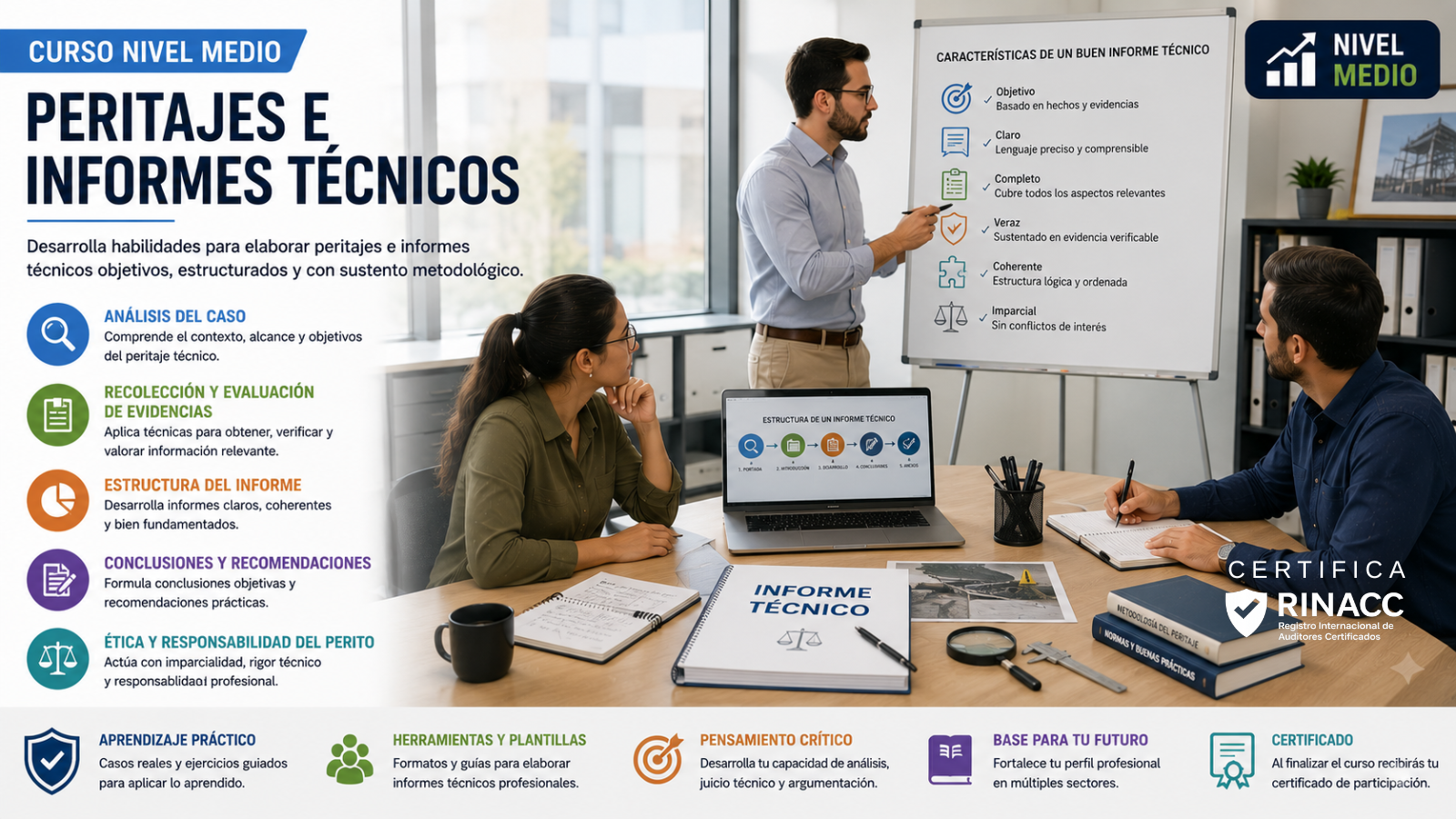 Peritajes e Informes - Nivel medio