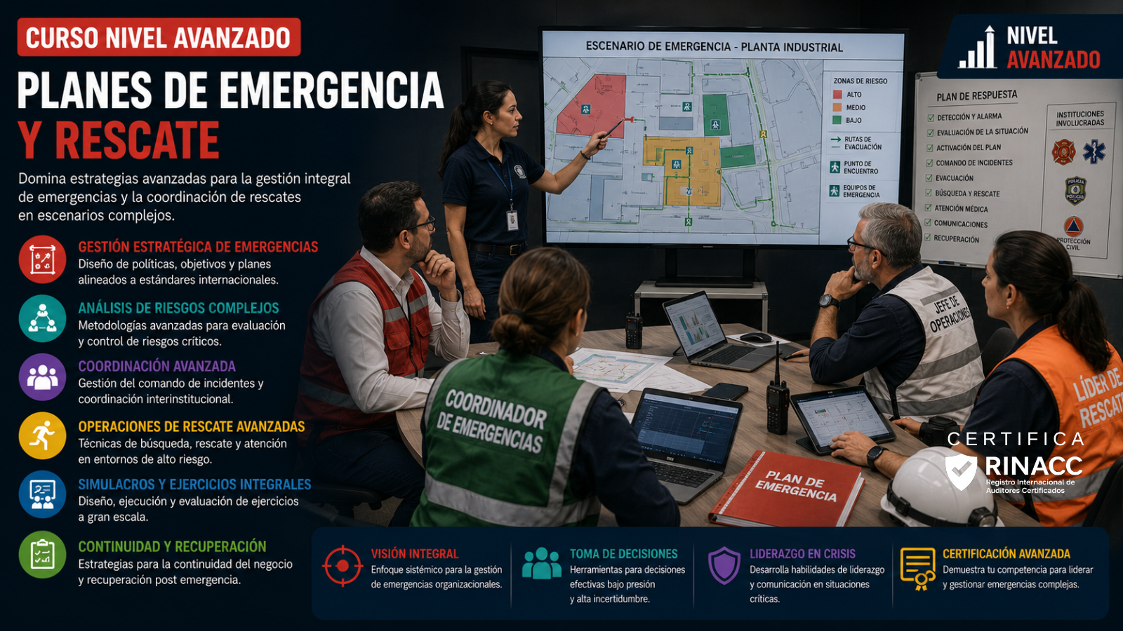 Emergencia y Rescate - Nivel avanzado