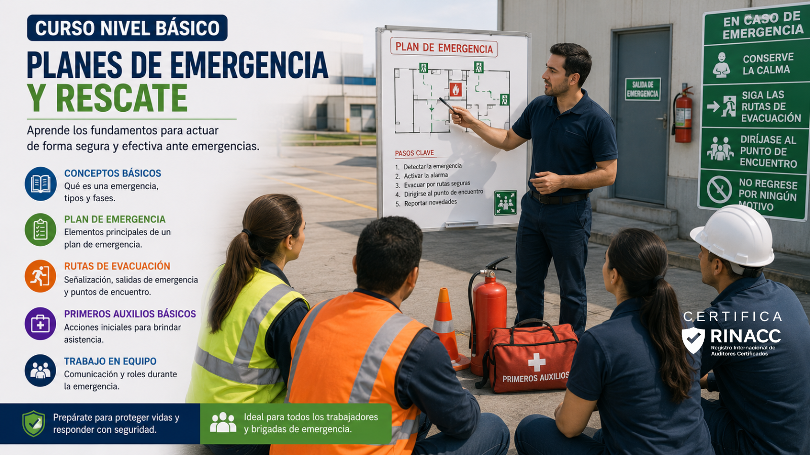Emergencia y Rescate - Nivel básico