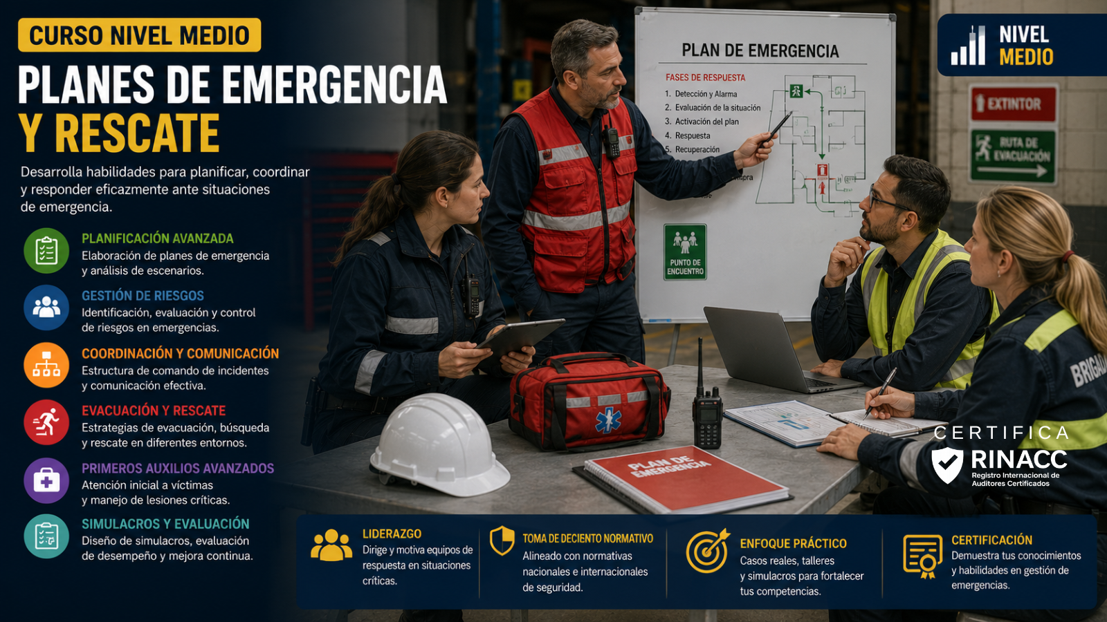 Emergencia y Rescate - Nivel medio